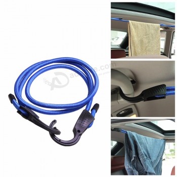 1.5M verstelbare auto bagagetouw indoor waslijn Auto elastische bungee koorden bagageriemen touwen riemen