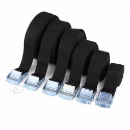 Cinturón de hebilla de 1-6M Correa de carga de coche Paquete de amarre de carga de equipaje de rratchet fuerte