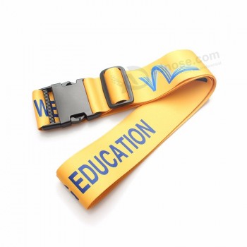 sublimation sangle de bagage sangle ceinture avec boucle en plastique