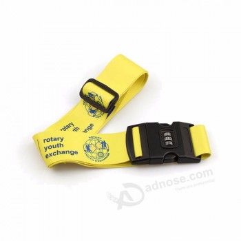 Ceinture à bagages en polyester serrure numérique pour les voyages