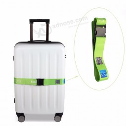 polyester custom luggage straps belt with your logo