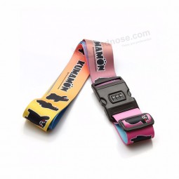 Polyester Strap Suitcase Luggage Packing Belts with number lock