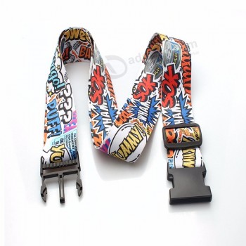 Ceinture d’emballage de vente directe de logo personnalisé pour valise