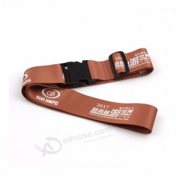correas de equipaje de diseño personalizado de moda con hebilla de separación