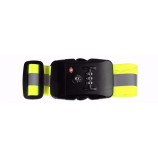Ceinture à bagages avec cadenas Tsa, ceinture à bagages avec bande réfléchissante, sangles à bagages travelpro avec impression de logo