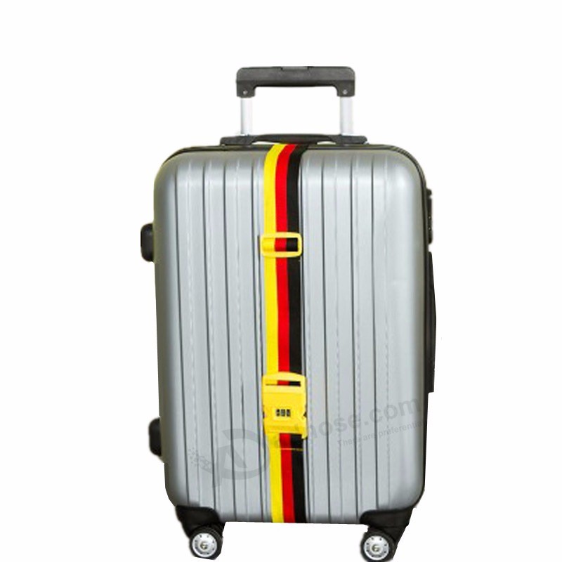 Немецкий флаг Багажный ремень, рекламный подарок Travel Buggage Belt