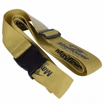 Ceinture à bagages jaune, sangle de valise en polyester, ceinture de valise