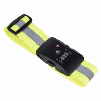 Sangle de valise réfléchissante, sangles de bagages Tsa travelpro