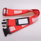 調節可能な卸売荷物ストラップ、セキュリティロック旅行荷物バックル