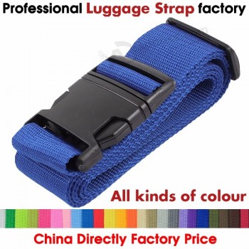 Ceinture à bagages en polyester, ceinture de valise, ceinture à bagages avec serrure Tsa, sangles de bagages travelpro cadeau promotionnel