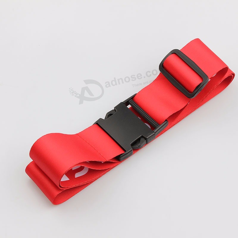 Cintura da viaggio promozionale con fibbia, cinturino personalizzato, cintura bagaglio