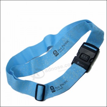 Ceinture à bagages personnalisée, sangle de bagage Number Lock, sangles à bagages en polyester travelpro