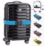 番号ロック付きtravelpro荷物ストラップ、プラスチック調整バックル付き荷物ベルト、プロモーション用荷物ベルト
