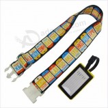 熱転写印刷荷物ベルト、写真印刷ベルト、スーツケースベルト、travelpro荷物ストラップ