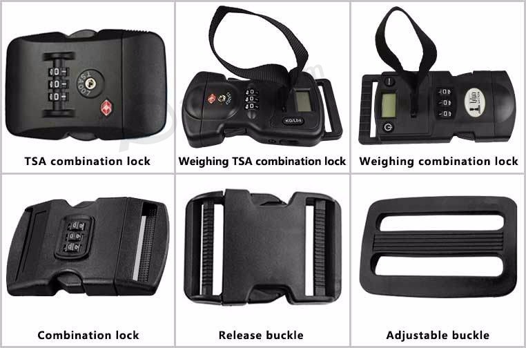 Adjustable luggage Strap, suitcase Polyester luggage Belt, cross Packing Strap