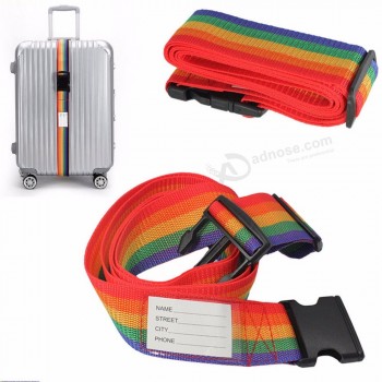 ポリエステル荷物バッグベルト、スーツケース固定ストラップベルト、荷物ベルト、旅行バッグベルト