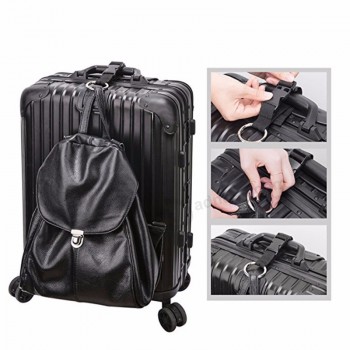 Agregar bolsa correa de equipaje chaqueta correas de agarre maleta de equipaje cinturones de nylon de viaje