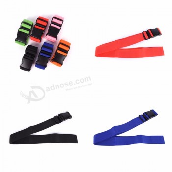 Nylon Voyage Bagages Sangle de valise Ceinture d’emballage croisée Valise Valise Sangle de protection Accessoires réglables