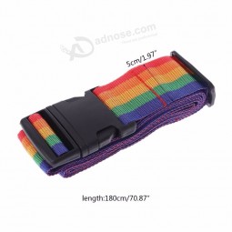 Reiseschnallensperre Koffergurte für Reisegepäck befestigen Nylon verstellbare Gepäckgurte Reisetasche Zubehör Outdoor Camping