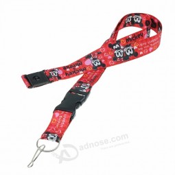 sublimatie afdrukken lanyard aangepaste polyester lanyard