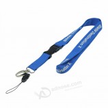 cordino in poliestere stampa logo personalizzato con clip
