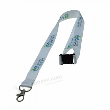 Hot Sale Silk Printing Polyester Lanyard With Hook