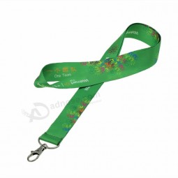 hitzebedruckte Lanyards mit individuellem Logo und Metallhaken