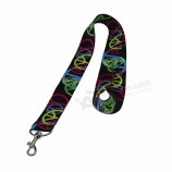 Impression par transfert de chaleur longe en polyester Logo personnalisé