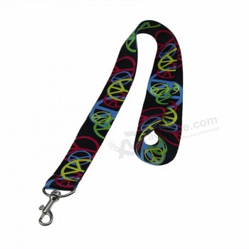 Impression par transfert de chaleur longe en polyester Logo personnalisé