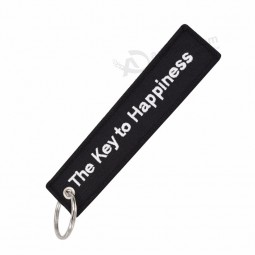 5 UNIDS / LOTE La Llave de la felicidad bijoux llavero para regalos de motocicletas Llaveros llavero chaveiro motocicleta de moda Llavero Etiqueta