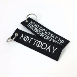 kundenspezifischer keychain für Motorräder und Autostickerei Soem-Schlüsselkettenschlüsselring Schlüsselumbauten arbeiten llaveros um