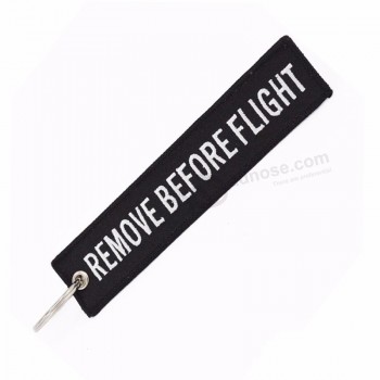 llavero regalos de aviación para piloto llavero bordado tripulación de vuelo llavero tripulación etiquetas llavero sleutelhanger