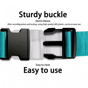 accessori da viaggio protettivi per cintura regolabili per cinturini da viaggio con chiusura in nylon