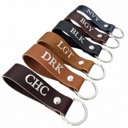 Portachiavi in ​​pelle personalizzati Portachiavi portachiavi rfid