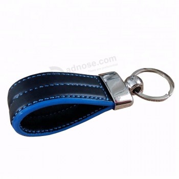 Porte-clés avec logo Porte-clés en métal en cuir Porte-clés
