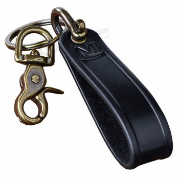 кожаный брелок для ключей зажим для ремня кожаный брелок