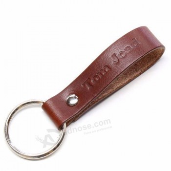 Porte-clés en gros porte-clés en cuir Porte-clés en cuir personnalisé