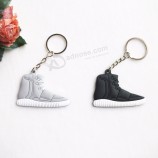 Mini Silicone Boost 750 Keychain Bag Charm Woman Men Kids Key Ring Gifts Key Holder Accessories Jordan Shoes Key Chain