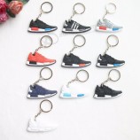 Mini Silikon NMD Schlüsselbund Tasche Charme Frau Männer Kinder Schlüsselanhänger Geschenke Sneaker Schlüsselanhänger Anhänger Zubehör Jordan Schuhe Schlüsselanhänger