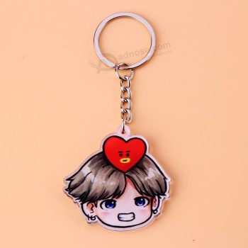 Acrylique Anime Mignon Porte-clés Love Yourself Porte Clef Porte-clés