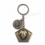 Chocolate Frog Keychain Film Bag Keychians Classic Metal Gifts For Kids Fans