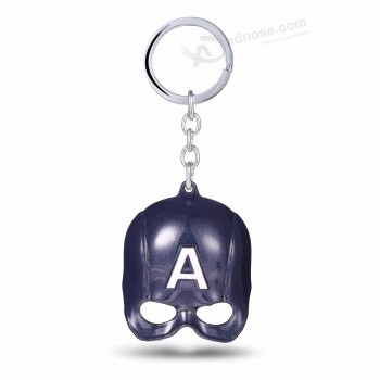 Film Captain America Casque Porte-clés Film Avengers 4 Sac Keychians Super Hero Fans Cadeau Fête