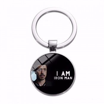 Iron Man Tony Stark porte-clés Marvel The Avengers 4 Endgame Quantum Realm Series porte-clés voiture porte-clés Porte Clef