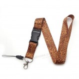ransitute leopard print mobile phone straps neck lanyards