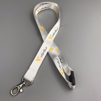 impression personnalisée corde nylon impression lanière avec logo