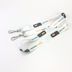 heat transfer printing polyester lanyard