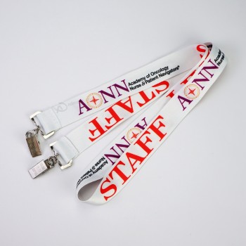 polyester material keychain hook lanyard for sale