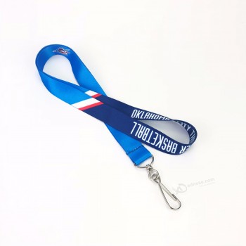 neck strap lanyard sling Id badge holders/name card polyester lanyard keychain