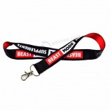 billige kundenspezifische polyester lanyard strap mit polyester lanyard benutzerdefinierte