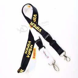 polyester ,nylon,pp material promotional printing lanyard